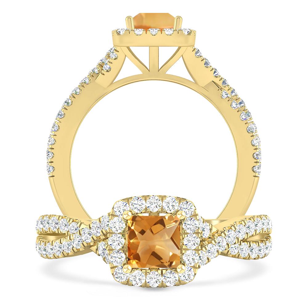 Yellow Gold - Citrine