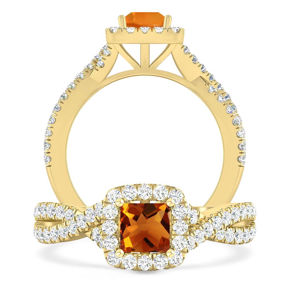 Yellow Gold - Citrine