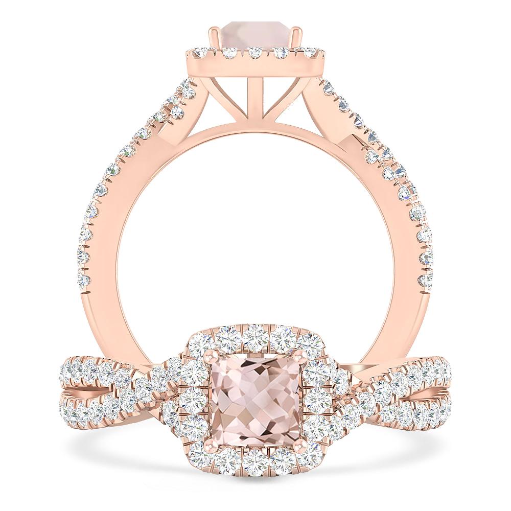 Rose Gold - Morganite