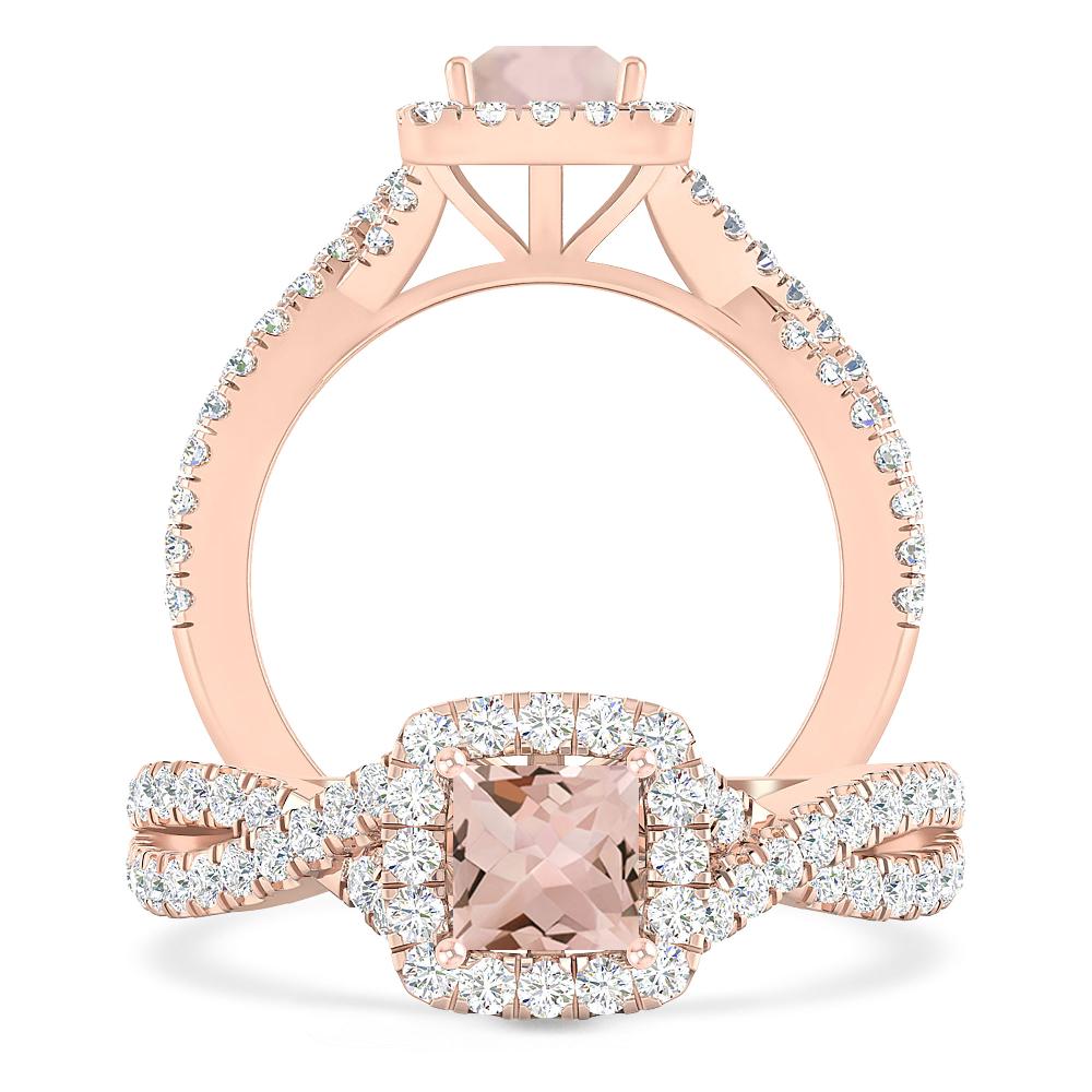 Rose Gold - Morganite