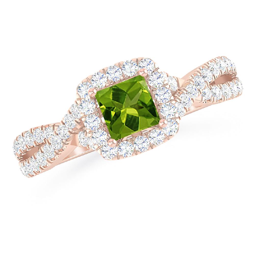 Rose Gold - Peridot