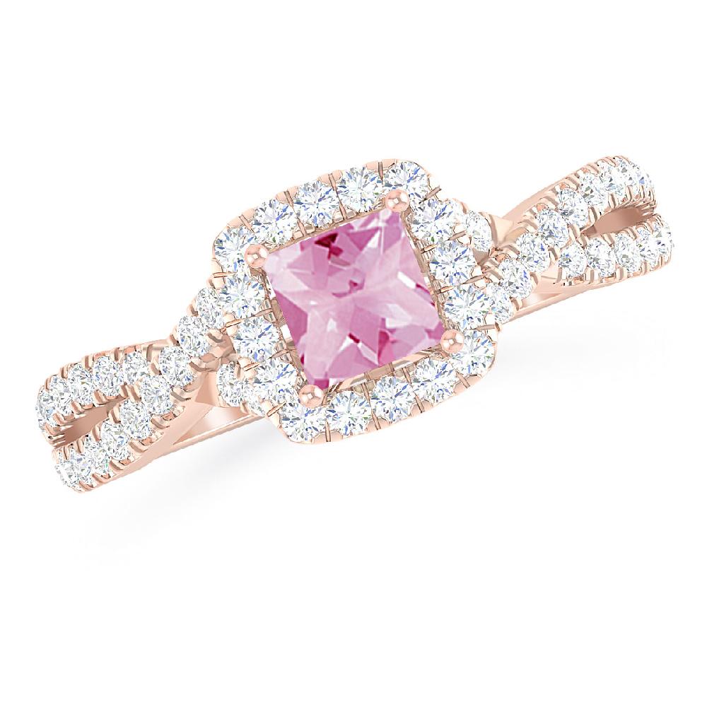 Rose Gold - Pink Tourmaline