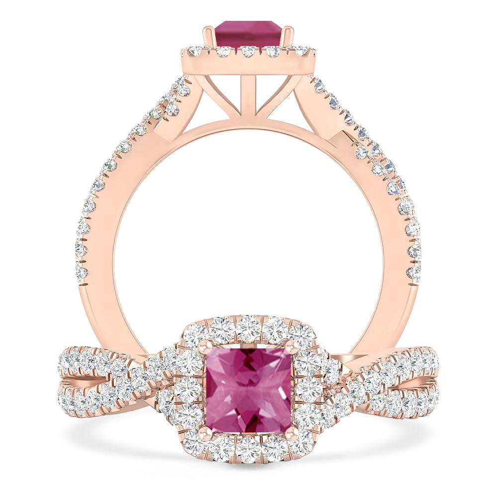 Rose Gold - Pink Tourmaline