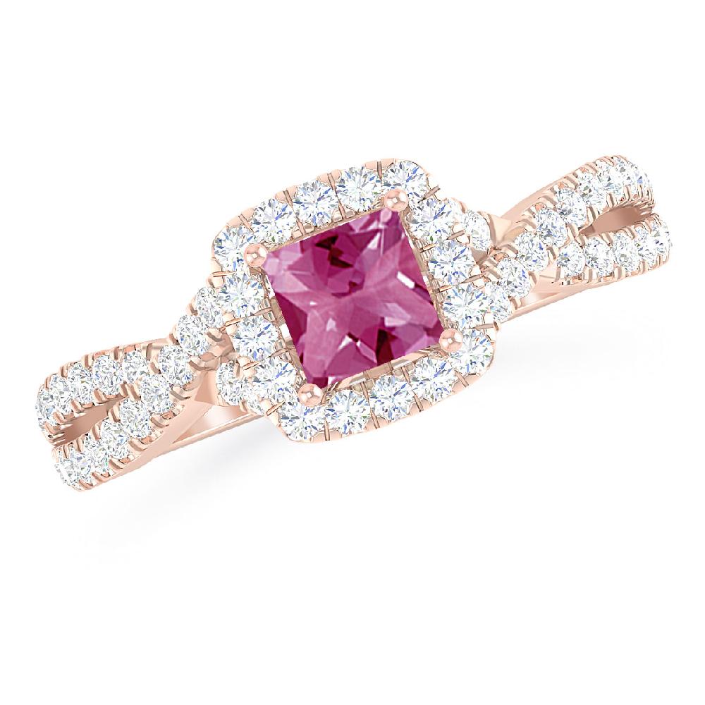 Rose Gold - Pink Tourmaline