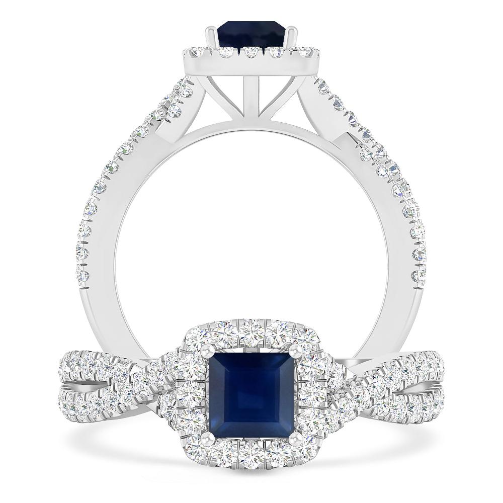 White Gold - Sapphire