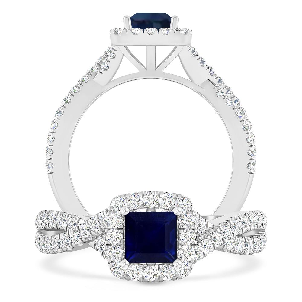 White Gold - Sapphire