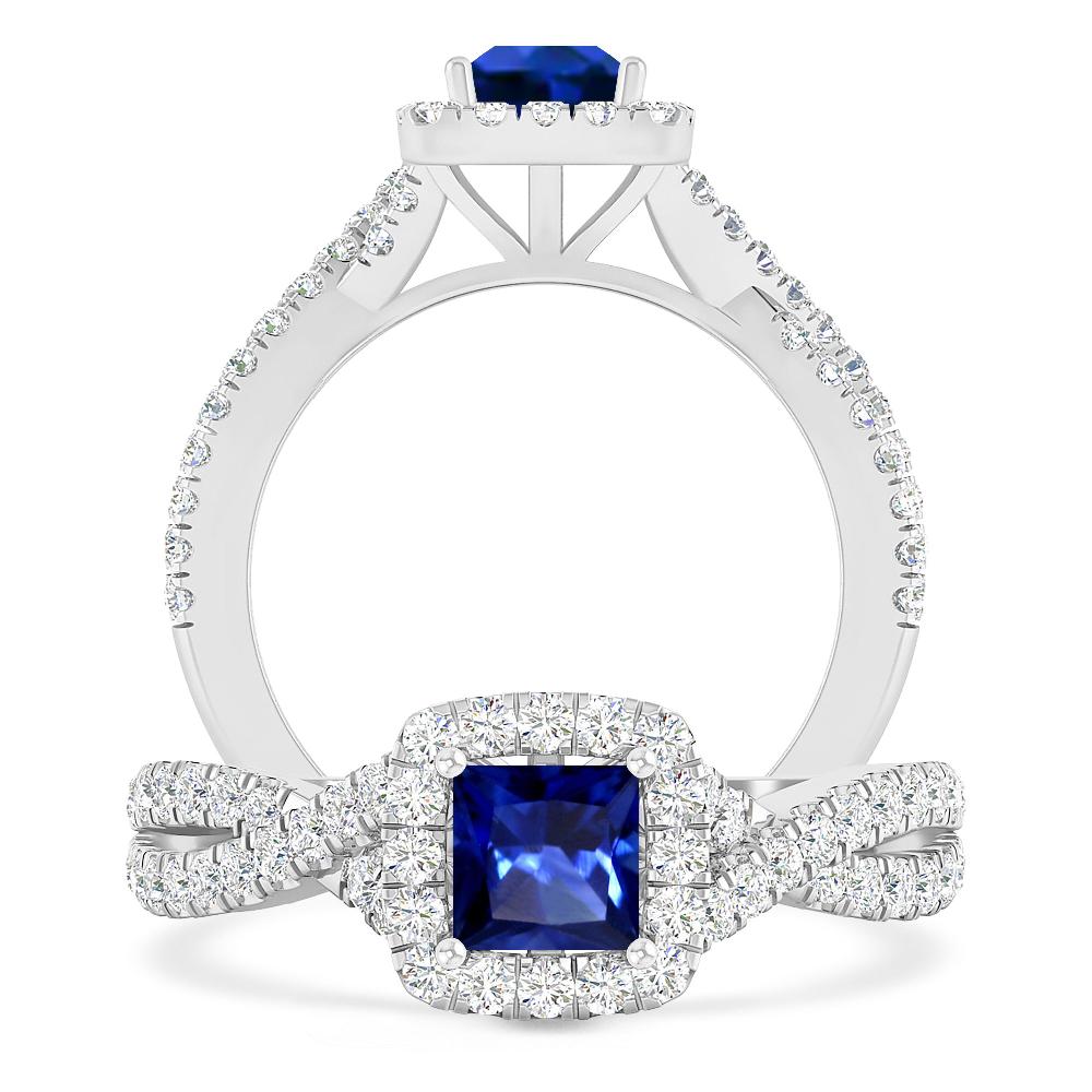 White Gold - Sapphire