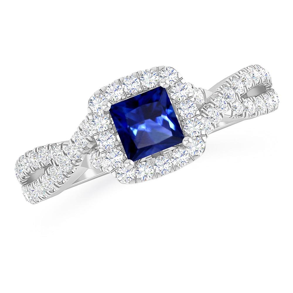 White Gold - Sapphire