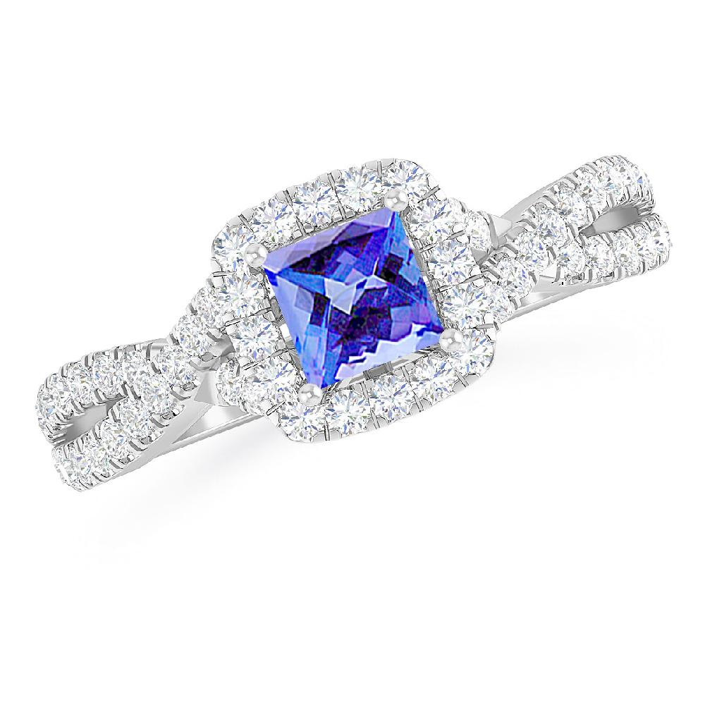 White Gold - Tanzanite