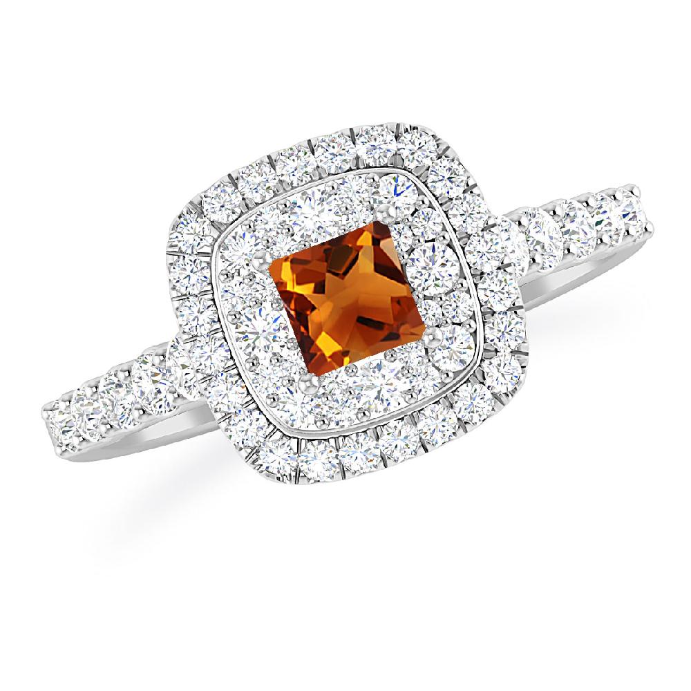 White Gold - Citrine