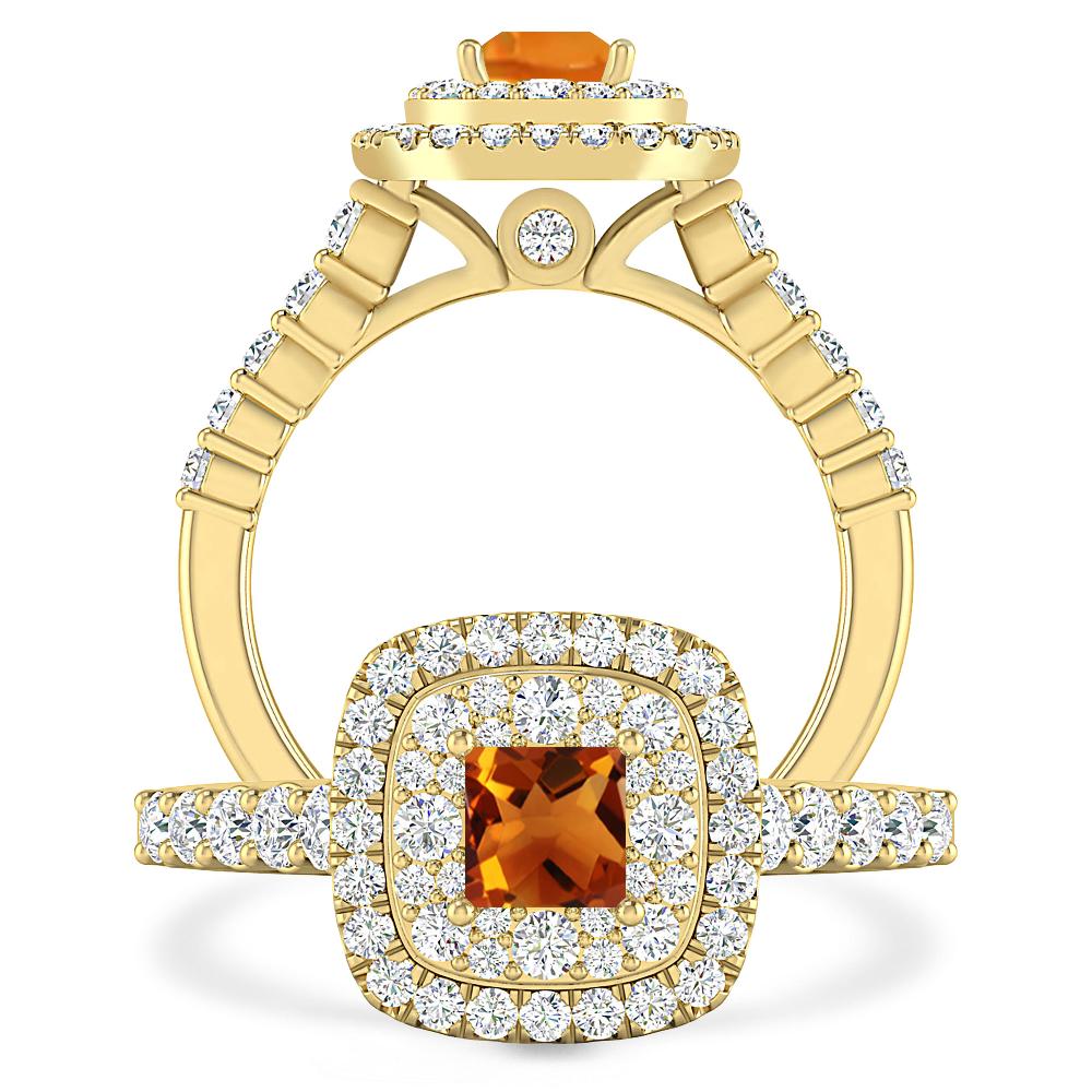 Yellow Gold - Citrine