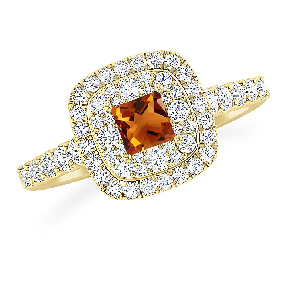 Yellow Gold - Citrine