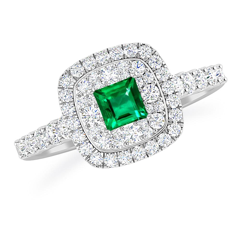 White Gold - Emerald