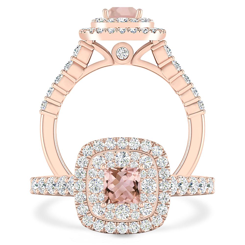 Rose Gold - Morganite