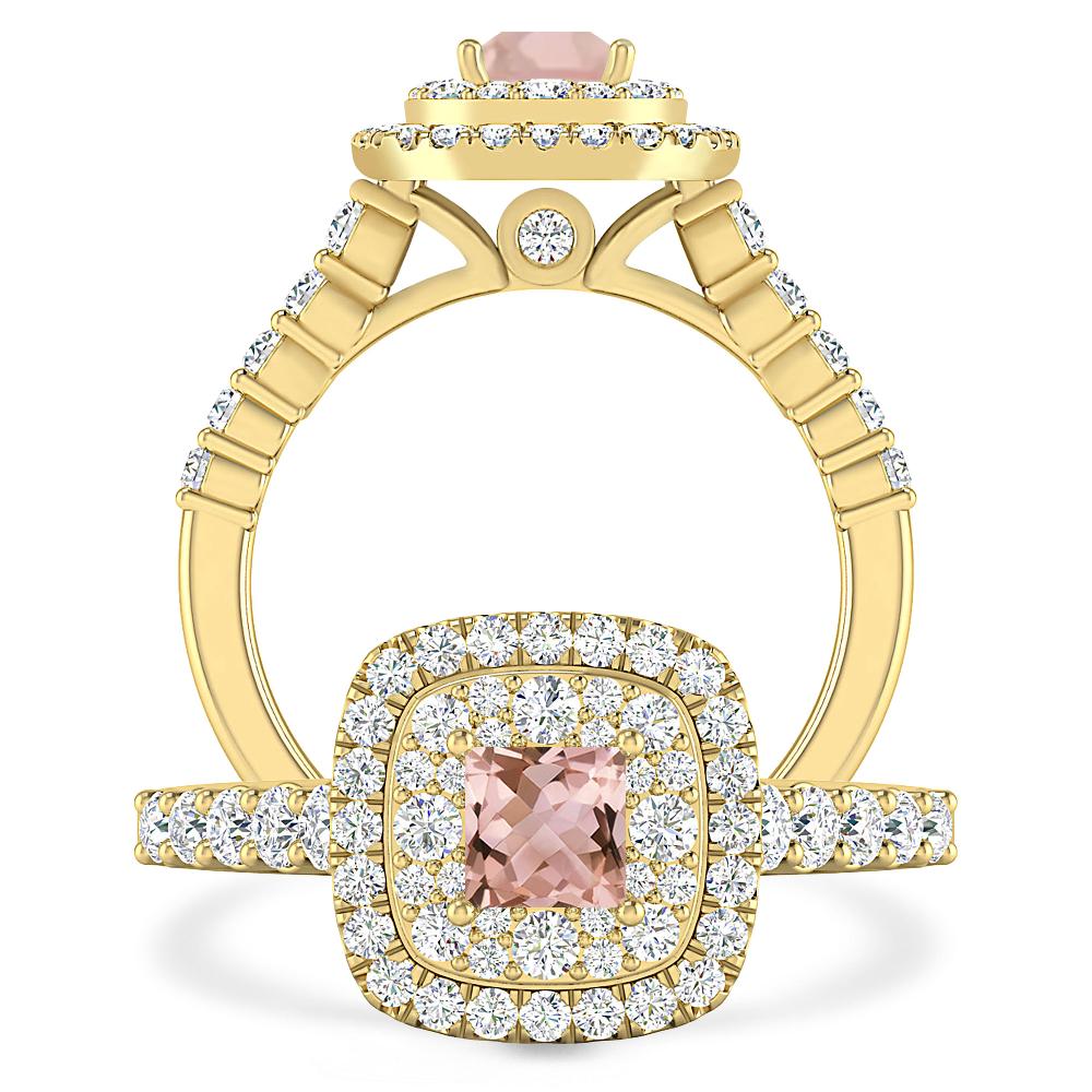 Yellow Gold - Morganite