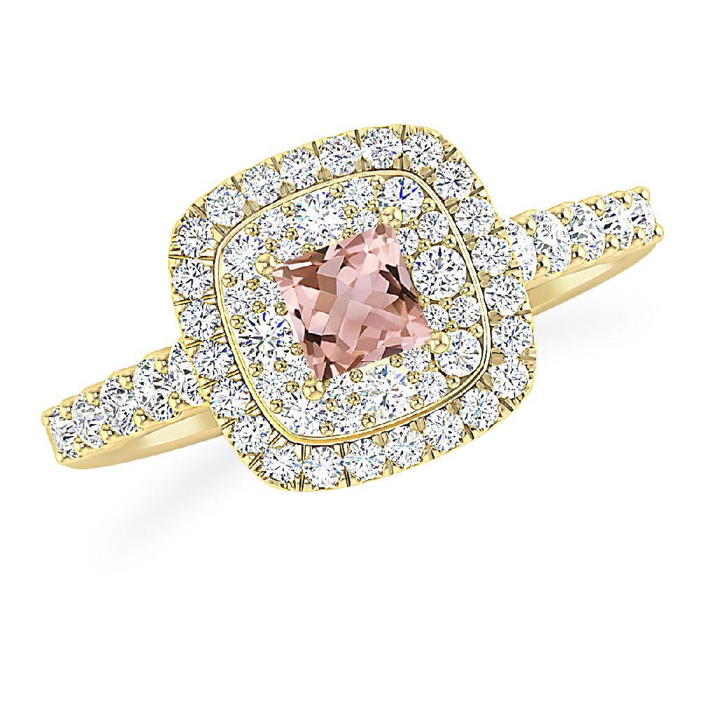 Yellow Gold - Morganite