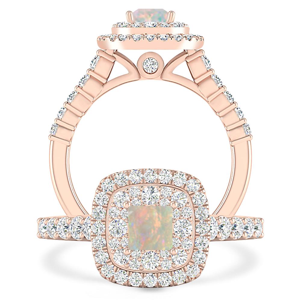 Rose Gold - Opal