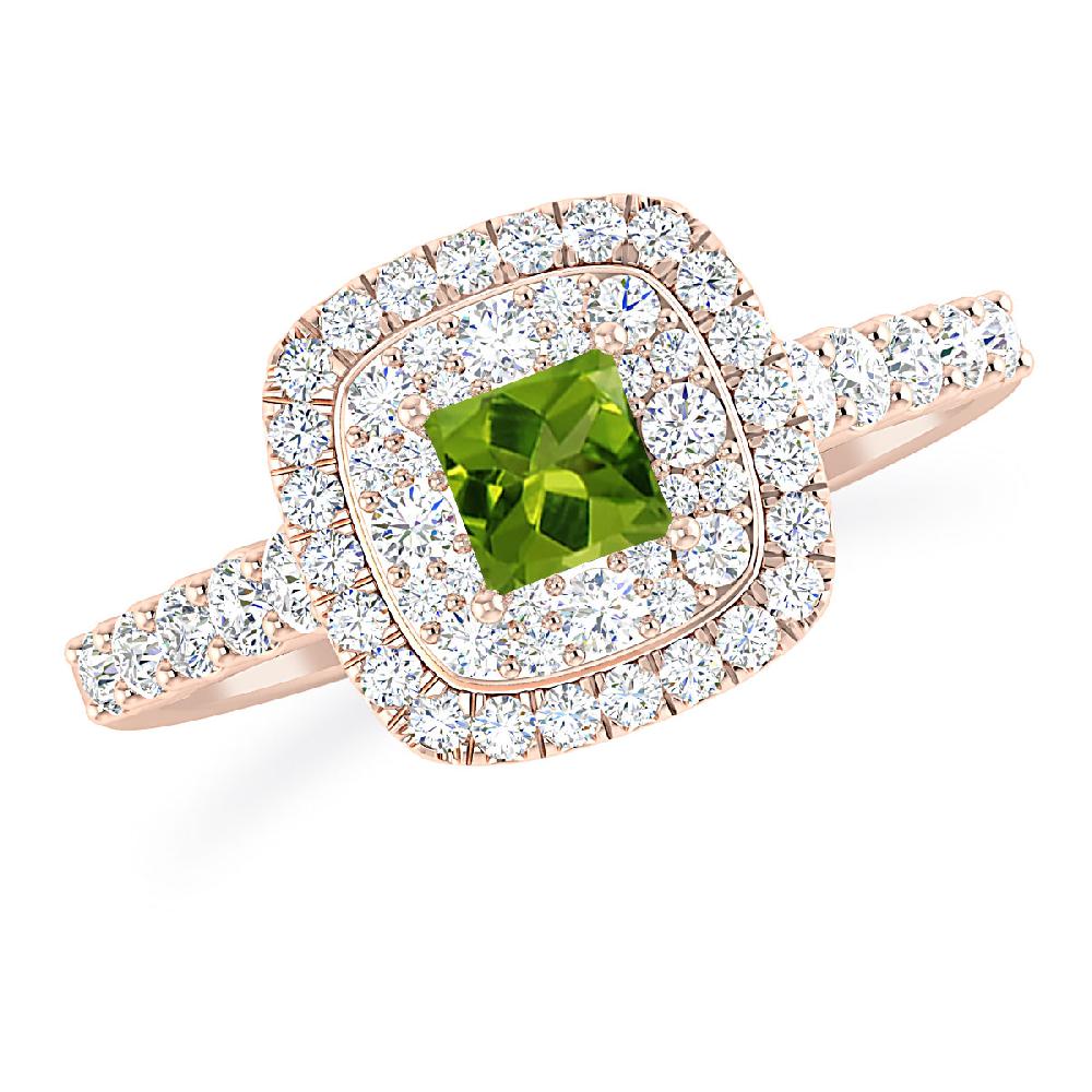 Rose Gold - Peridot