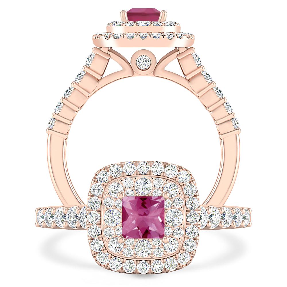 Rose Gold - Pink Tourmaline