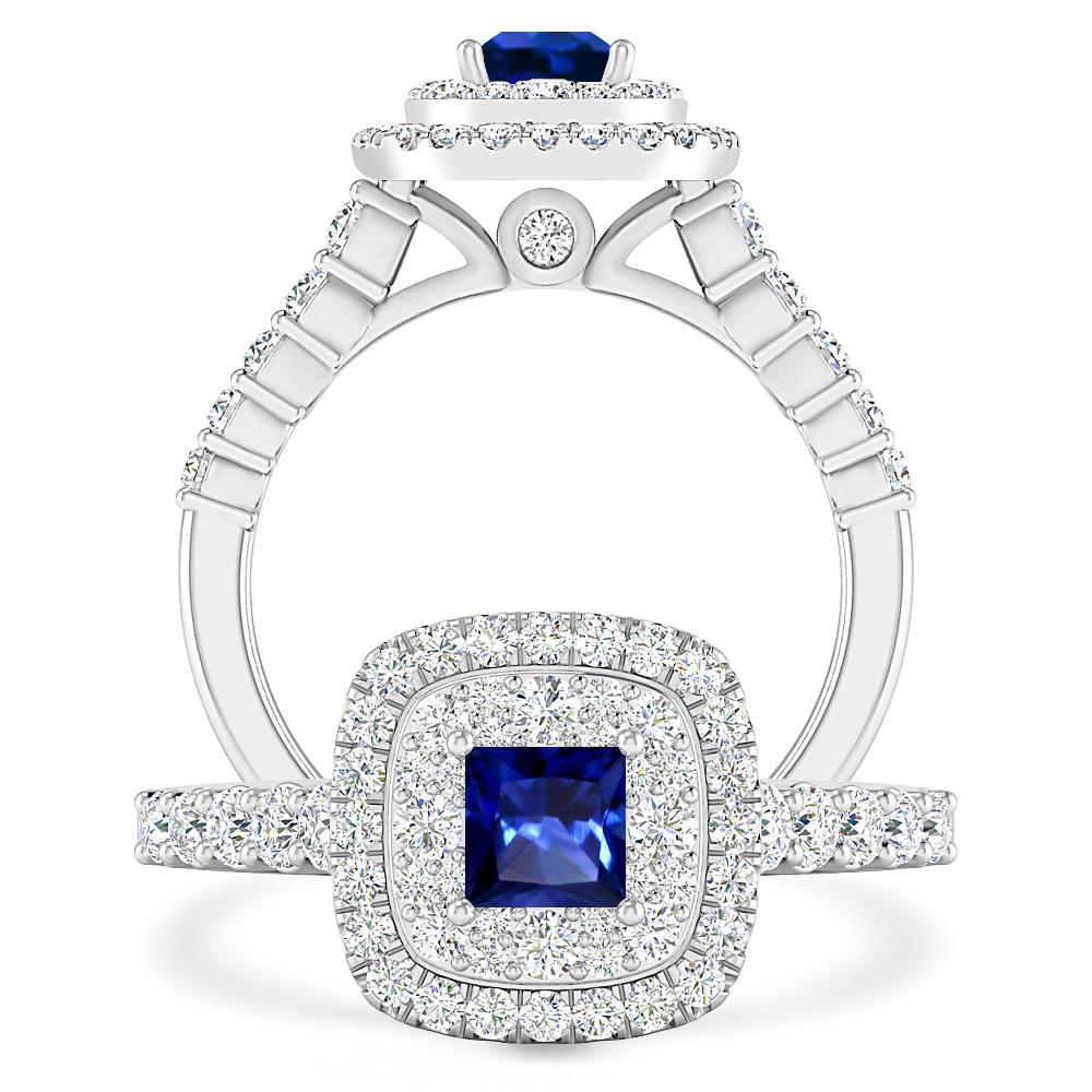 White Gold - Sapphire