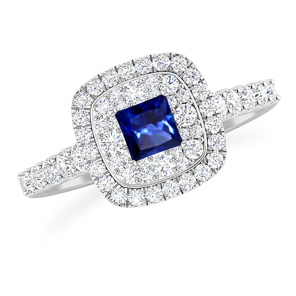 White Gold - Sapphire