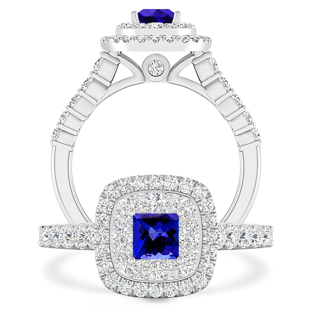 White Gold - Tanzanite