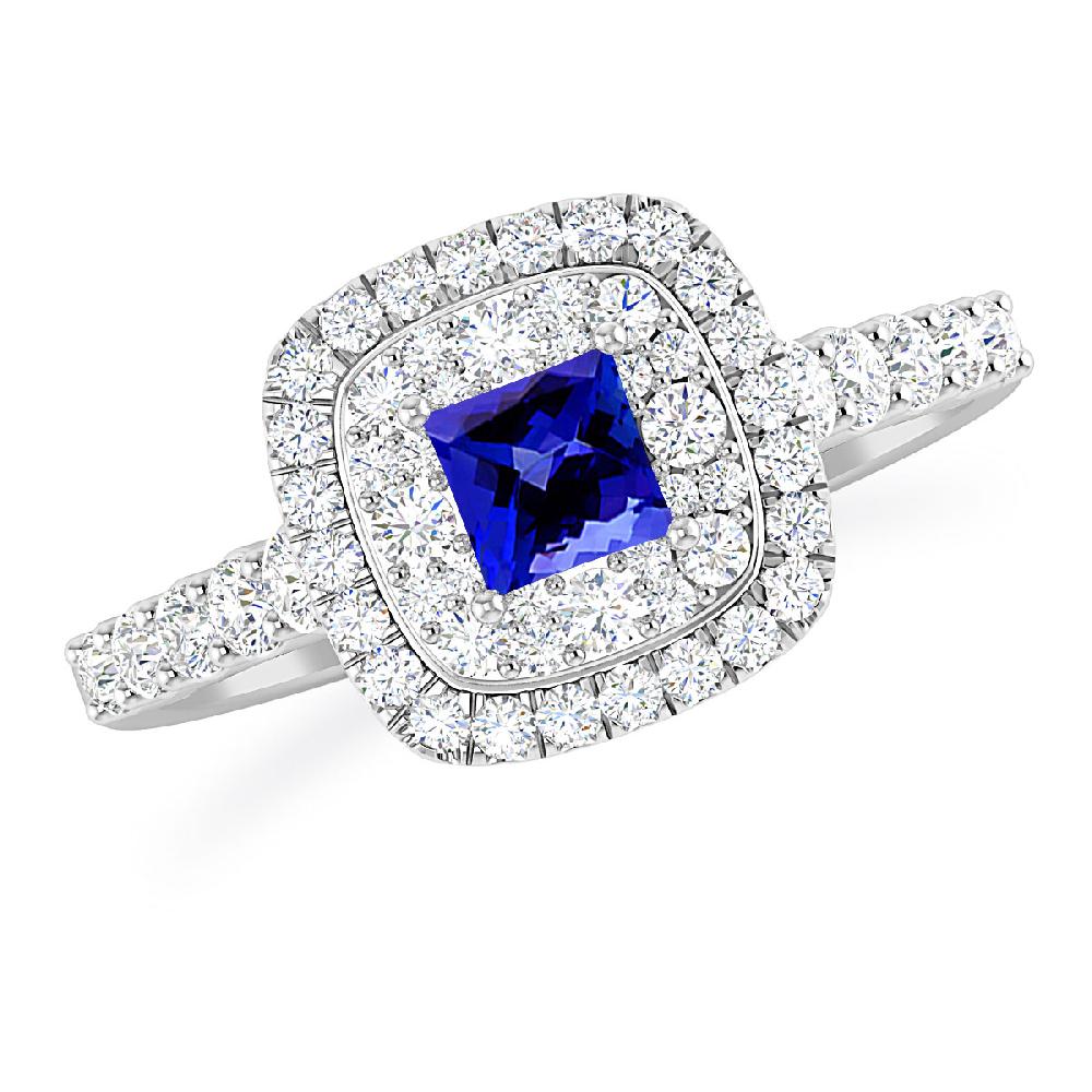 White Gold - Tanzanite