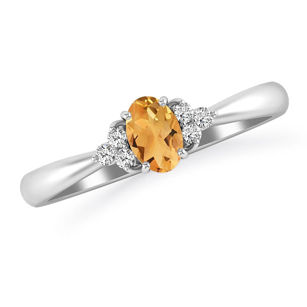 White Gold - Citrine