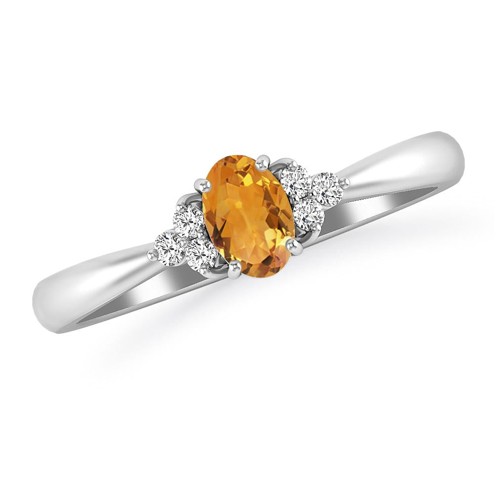 White Gold - Citrine