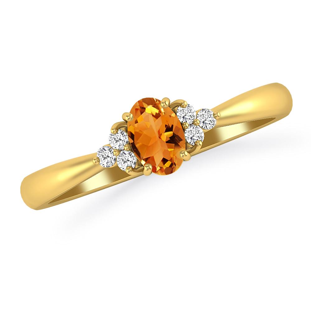 Yellow Gold - Citrine