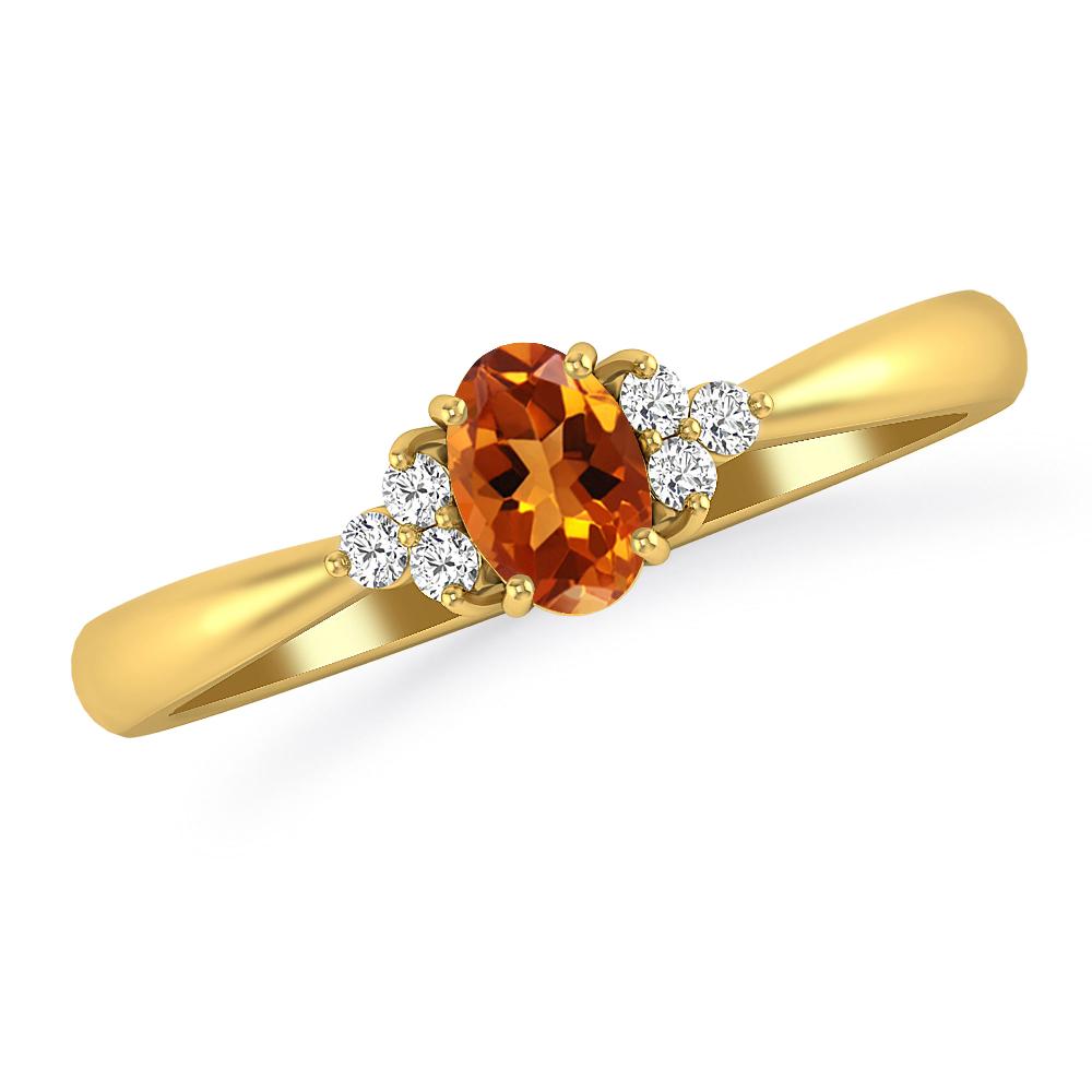 Yellow Gold - Citrine