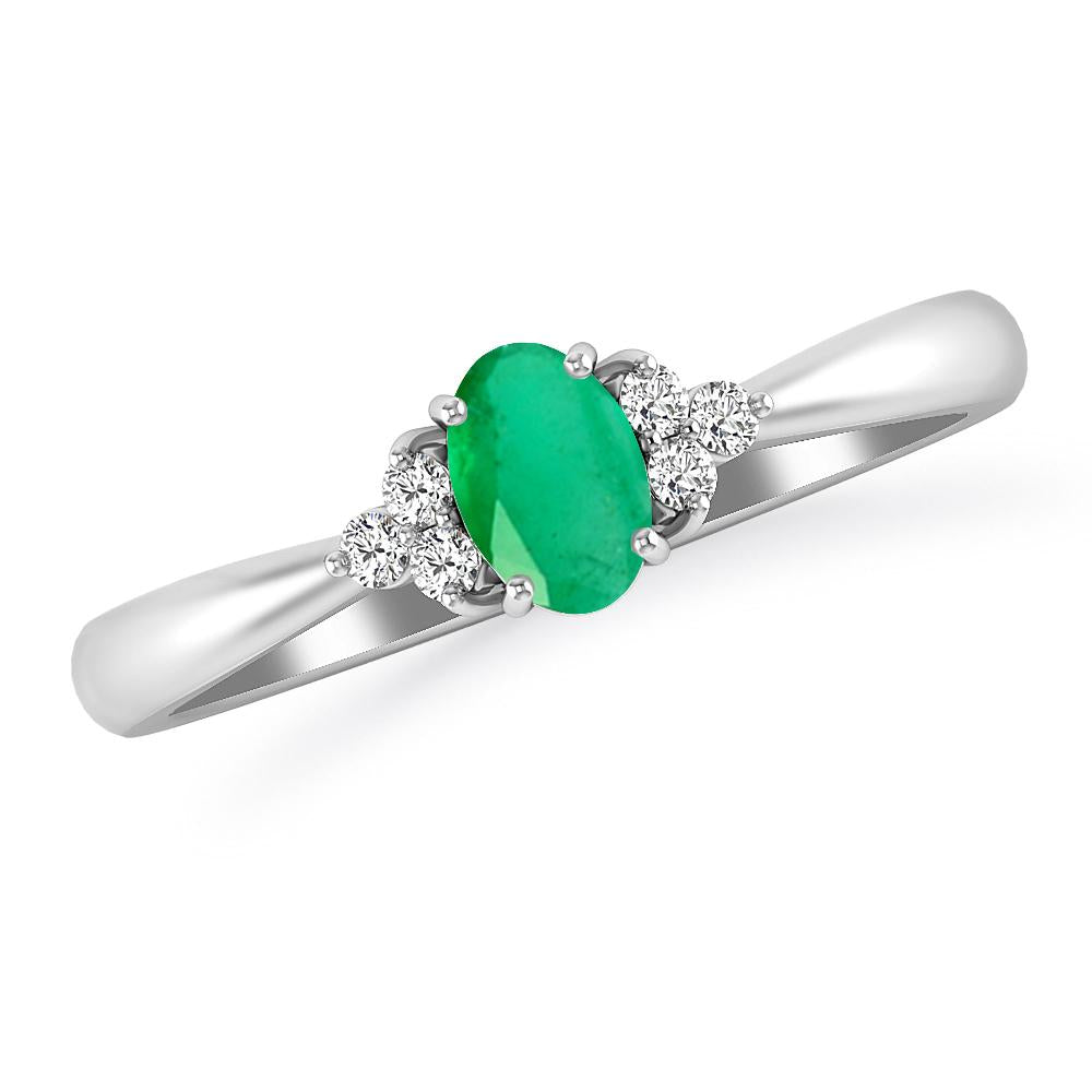 White Gold - Emerald