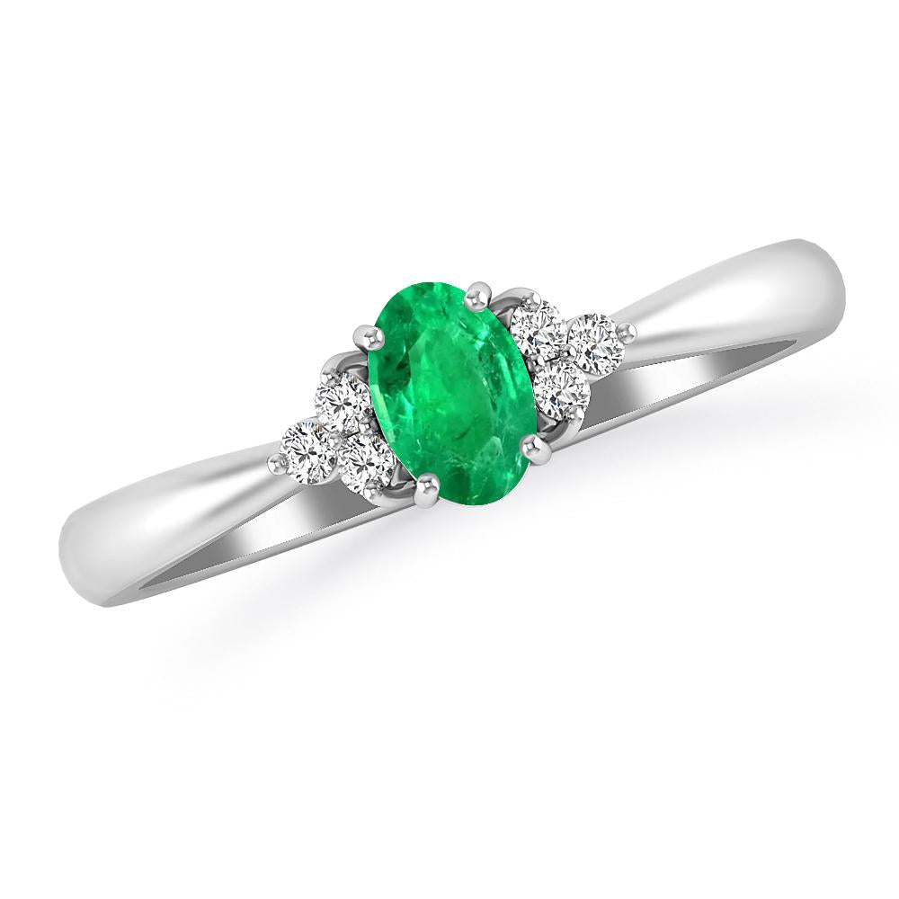 White Gold - Emerald