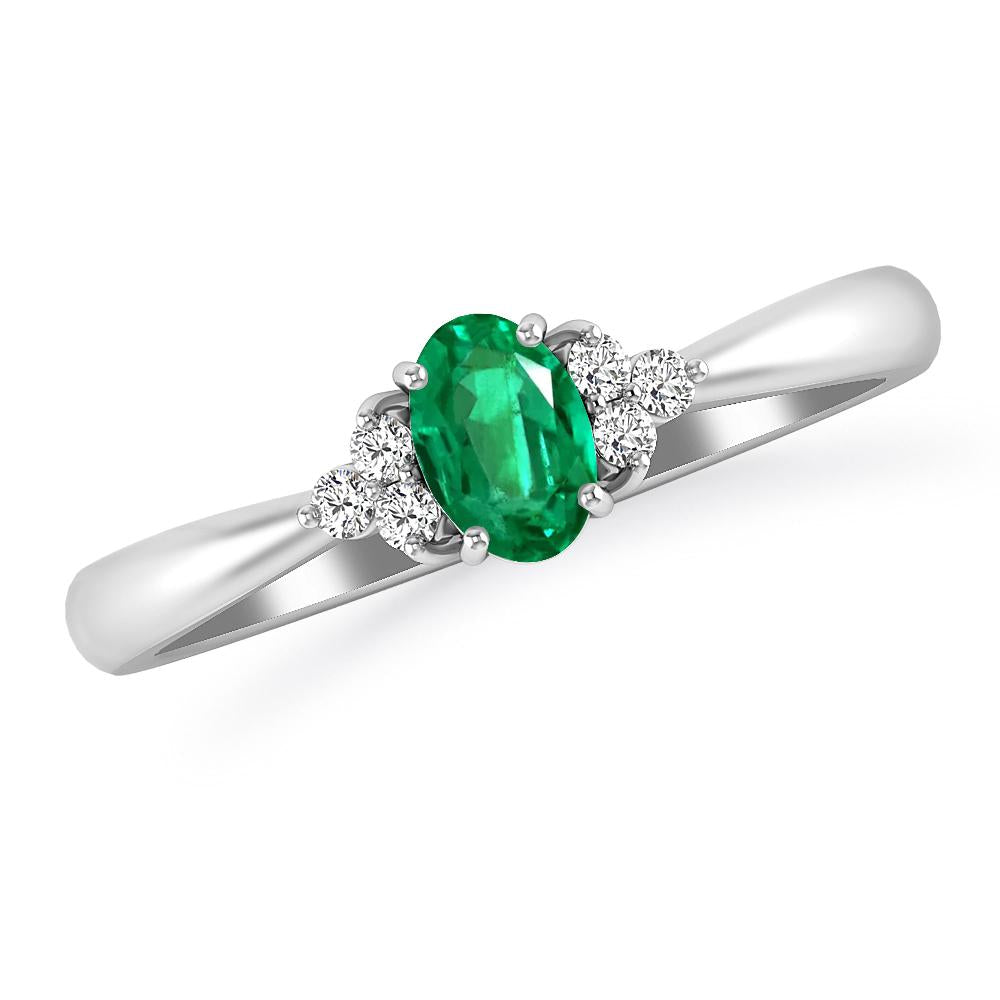 White Gold - Emerald