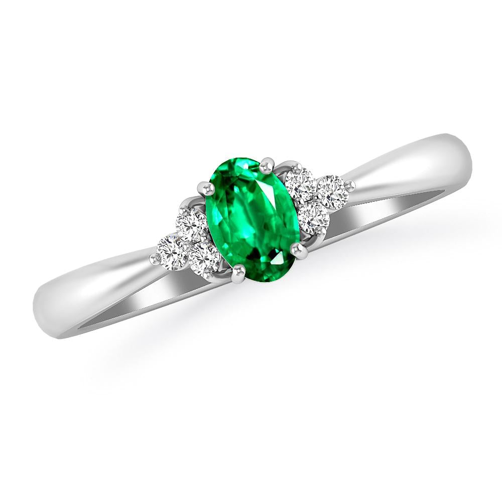 White Gold - Emerald