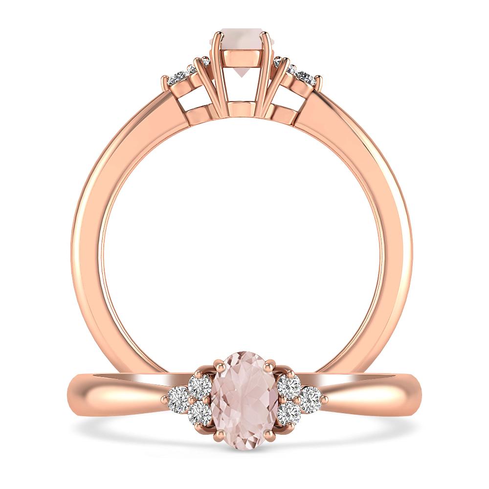 Rose Gold - Morganite