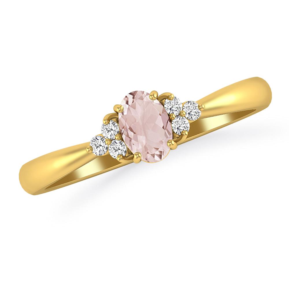 Yellow Gold - Morganite