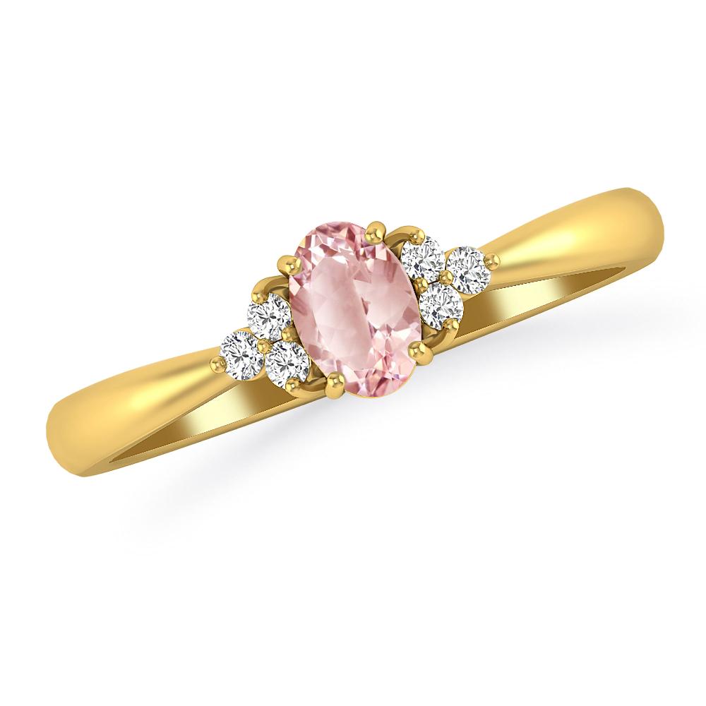 Yellow Gold - Morganite