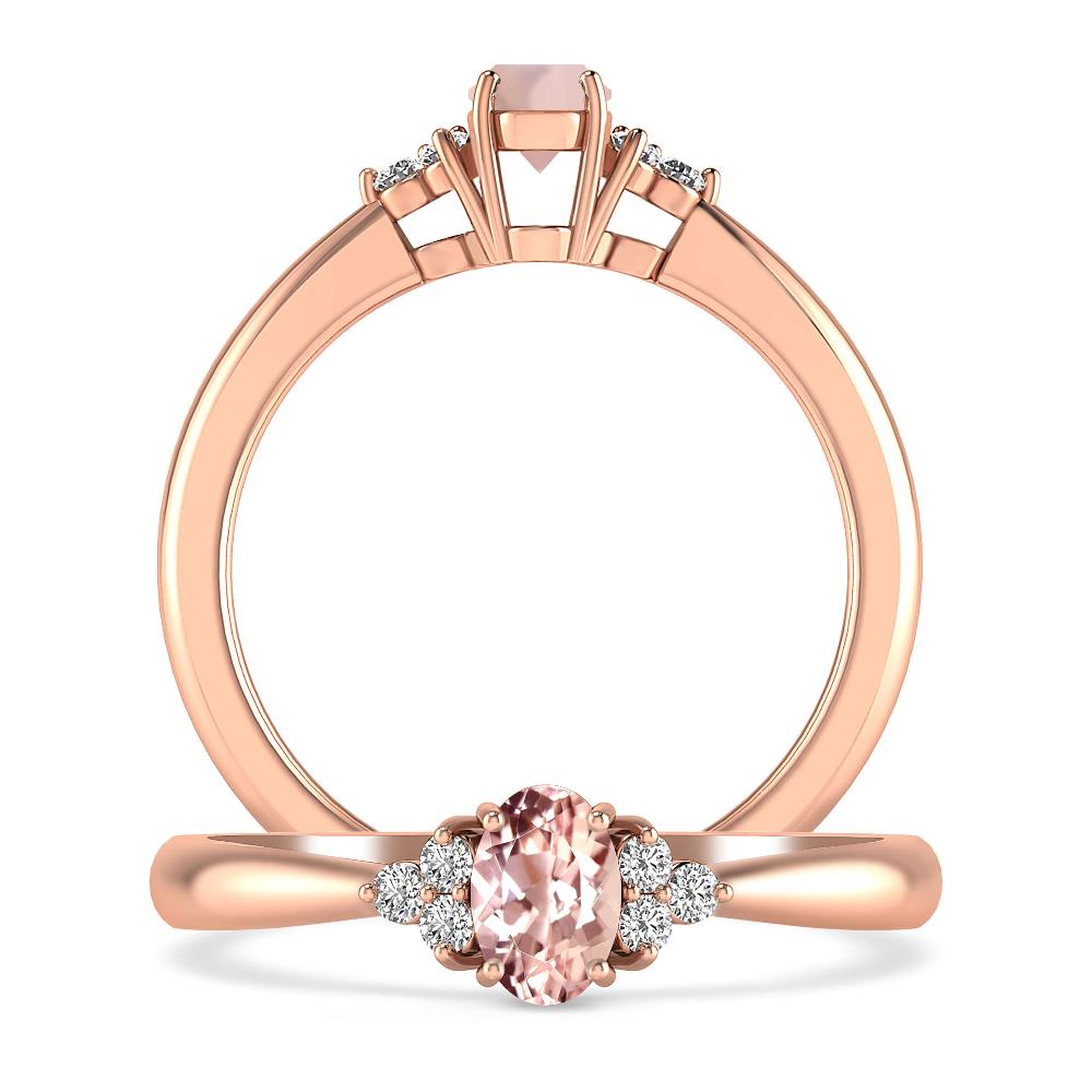 Rose Gold - Morganite