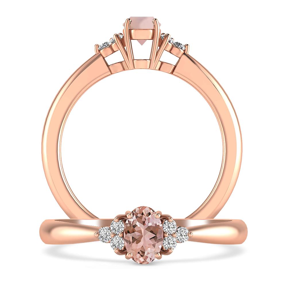 Rose Gold - Morganite