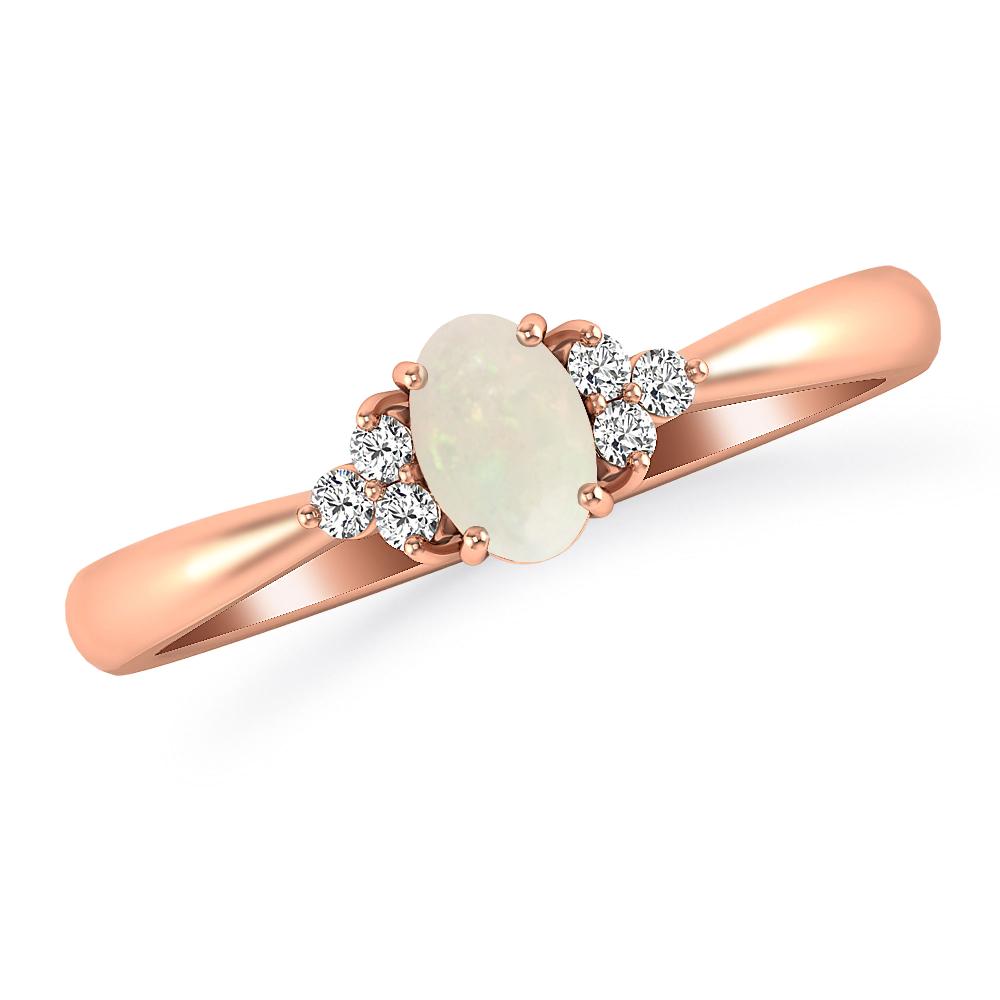 Rose Gold - Opal