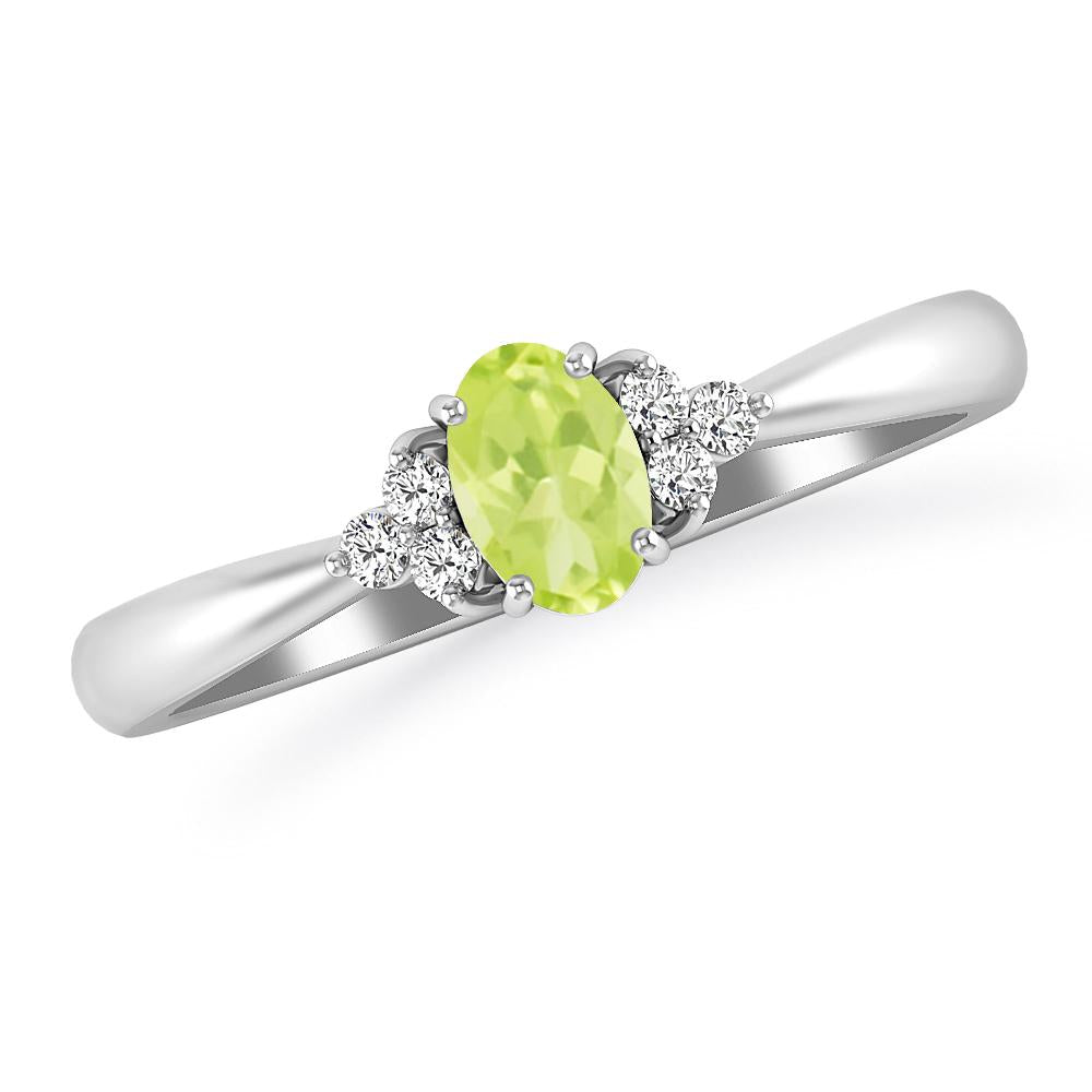 White Gold - Peridot