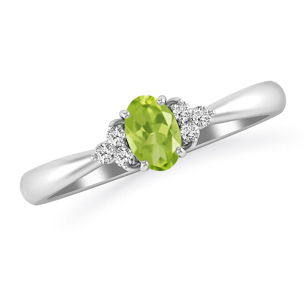 White Gold - Peridot