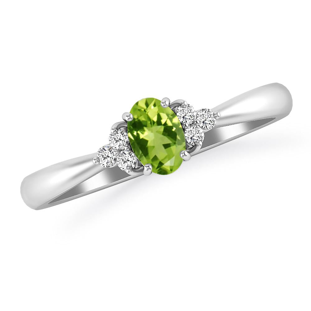 White Gold - Peridot