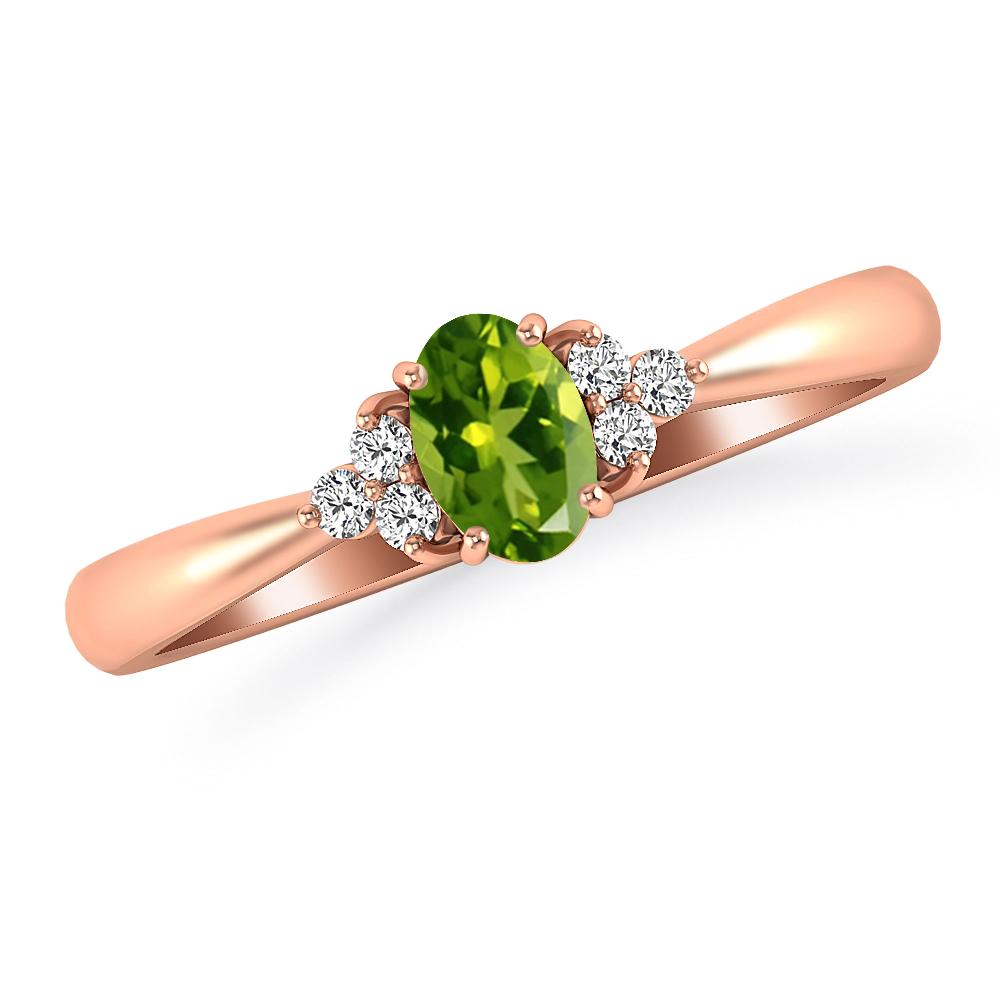 Rose Gold - Peridot