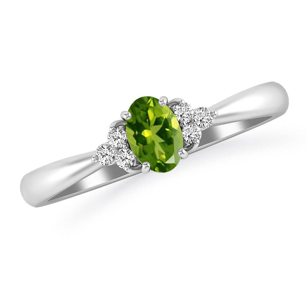 White Gold - Peridot