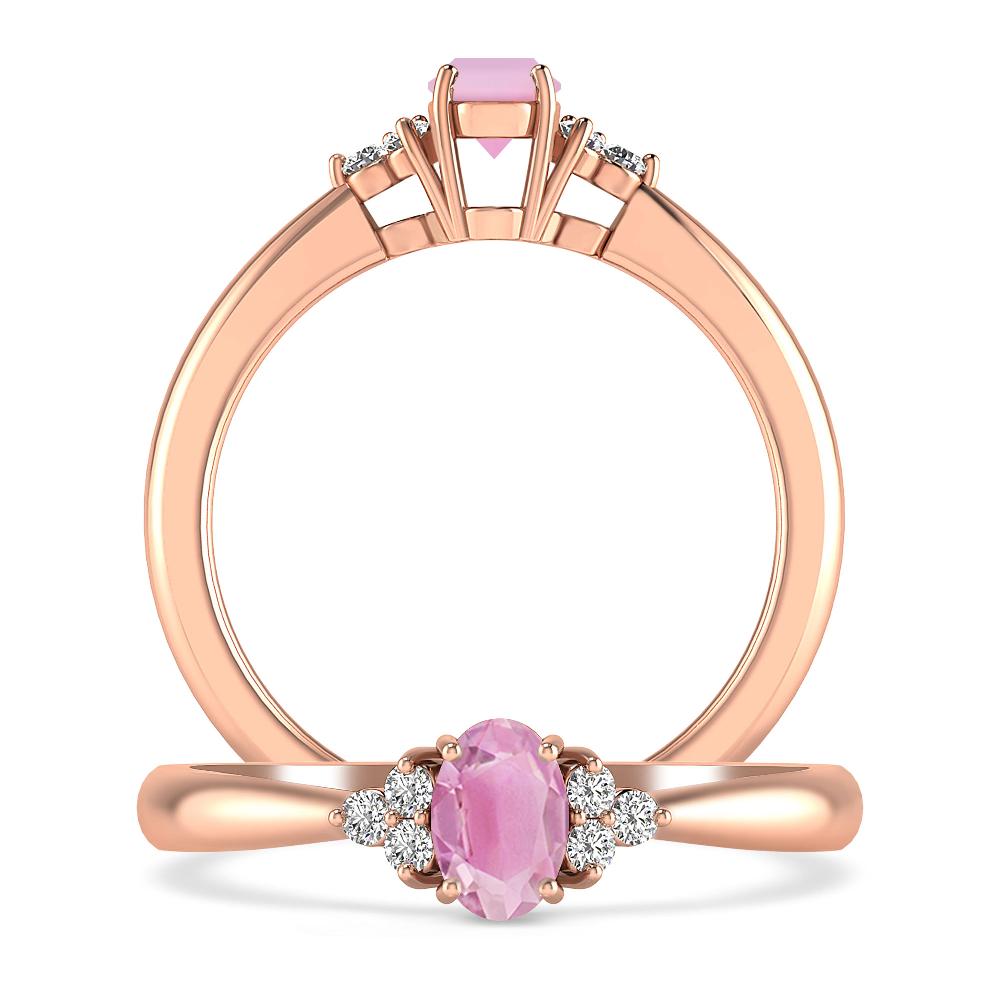 Rose Gold - Pink Tourmaline