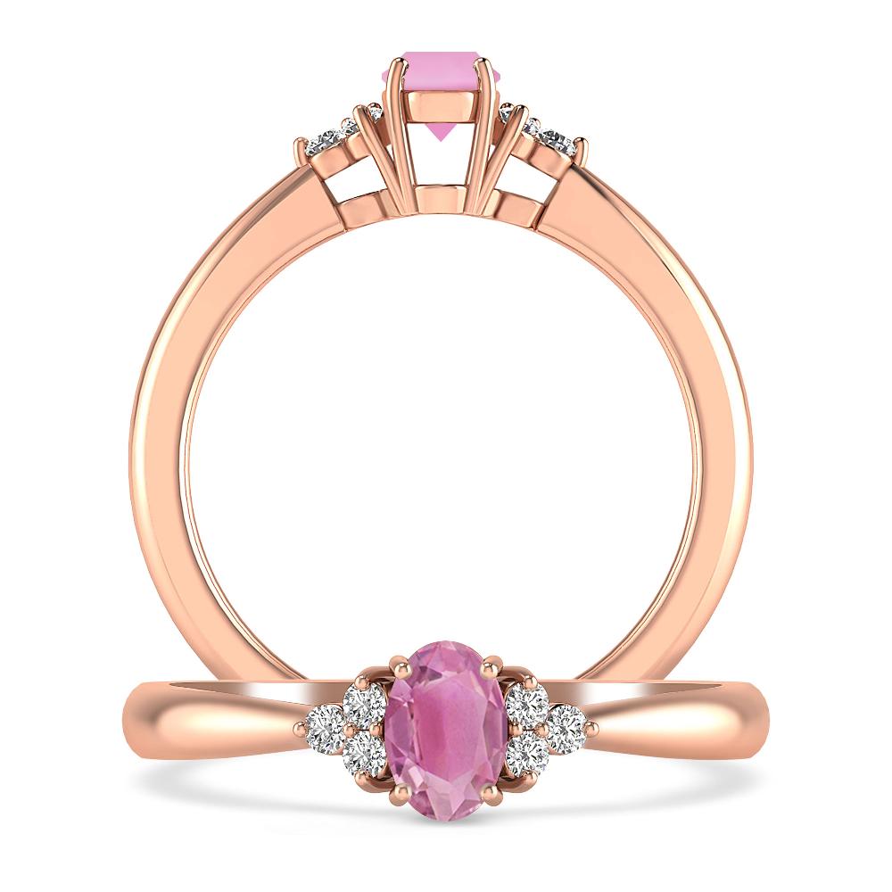 Rose Gold - Pink Tourmaline