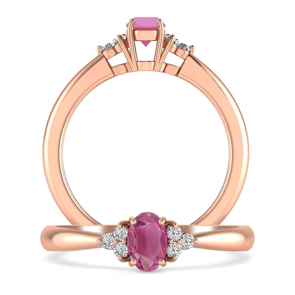 Rose Gold - Pink Tourmaline