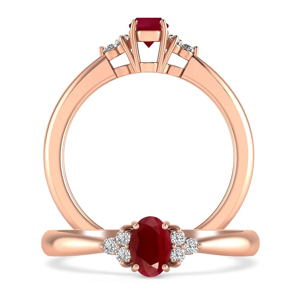 Rose Gold - Ruby